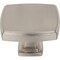 Jeffrey Alexander 1-3/4" Overall Length Satin Nickel Square Renzo Cabinet Knob 141L-SN - alternate 6